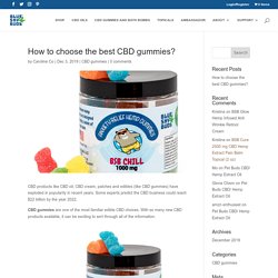 How to choose the best CBD gummies? by Blue Sky Buds
