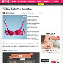 How to Choose the Best Bra for Your Breasts