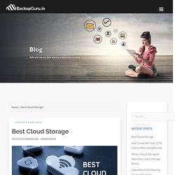Tips to choose the best cloud storage service