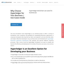 Why Choose Hyperledger for Your Business