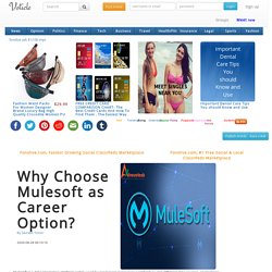 Why Choose Mulesoft as Career Option?