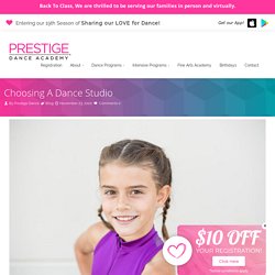4 Tips on How to Choose The Right Dance Studio