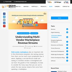 Choosing Multi-Vendor eCommerce Marketplace Revenue Streams