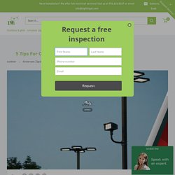 5 Tips For Choosing An Ideal Light Pole