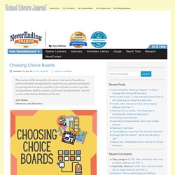 Choosing Choice Boards - NeverEndingSearch