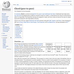 Chord (distributed hash table) - Wikipedia, the free encyclopedi