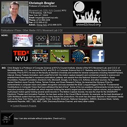 Chris Bregler's home page at New York University