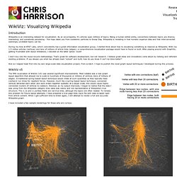 Chris Harrison - WikiViz: Visualizing Wikipedia