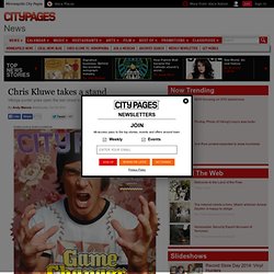 Chris Kluwe takes a stand - - News - Minneapolis