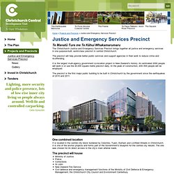 Justice and Emergency Services Precinct