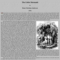 Hans Christian Andersen: The Little Mermaid