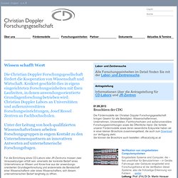 Christian Doppler Forschungsgesellschaft