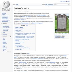 Judeo-Christian