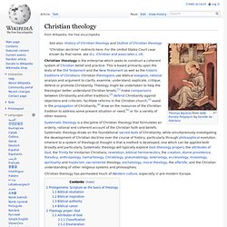 Christian theology