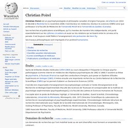 Christian Poirel