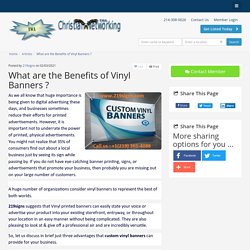 What are the Benefits of Vinyl Banners ?