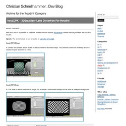 houdini at Christian Schnellhammer . TD Blog