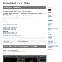 Christian Schnellhammer . TD Blog