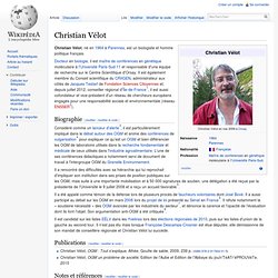 Christian Vélot [OGM]