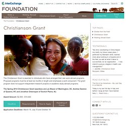 Christianson Grant