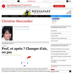 Biographie de Christine Marcandier