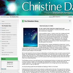Christine Day Online - The Pleiadian Story
