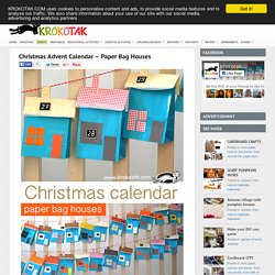 Christmas Advent Calendar – Paper Bag Houses