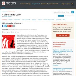 A Christmas Carol Summary - eNotes.com