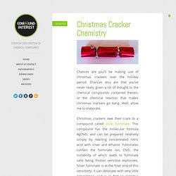 Christmas Cracker Chemistry