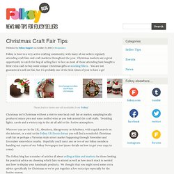 Blog – Christmas Craft Fair Tips