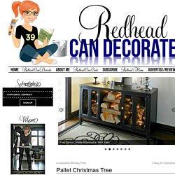 Pallet Christmas Tree - Redhead Can DecorateRedhead Can Decorate