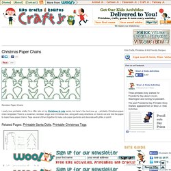Christmas Paper Chain Crafts
