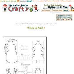 Christmas Paper Chain Template