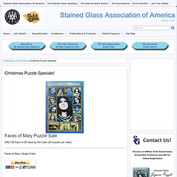Christmas Puzzle Specials! » Stained Glass Association of America