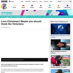 Love Christmas? Maybe you should thank the Victorians - CBBC Newsround