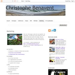 Christophe Benavent: Marketing