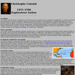 Les Voyages de Christophe Colomb