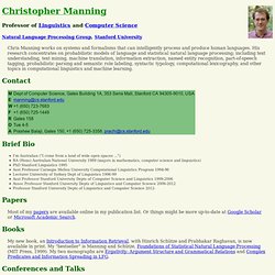 Christopher Manning