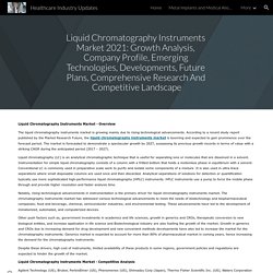 Healthcare Industry Updates - Liquid Chromatography Instruments Market 2021: Growth Analysis
