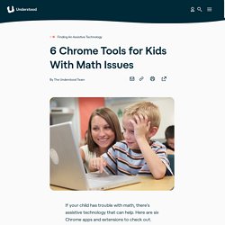 6 Chrome Apps and Extensions to Help With Math