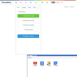 Create Chrome Theme Online