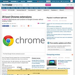 20 best Chrome extensions