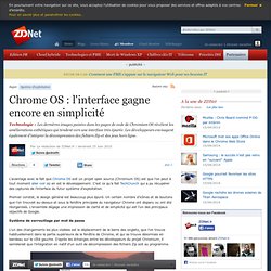 Chrome OS : l'interface gagne encore en simplicité