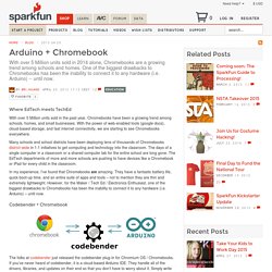 Arduino + Chromebook