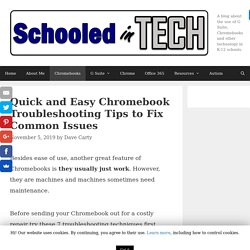 Fix My Chromebook! Quick & Easy Troubleshooting Tips