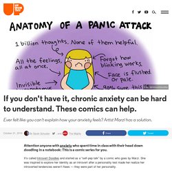 If you don't have it, chronic anxiety can be hard to understand. These comics can help.