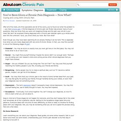 New Chronic Pain Diagnosis - Coping With a Chronic Pain Diagnosis