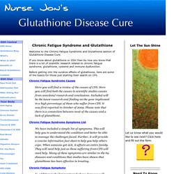 Chronic Fatigue Syndrome and Glutathione: What do You Need to Know?