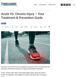 Acute Vs. Chronic Injury - Your Treatment & Prevention Guide