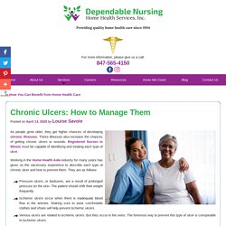 Chronic Ulcers: How to Manage Them